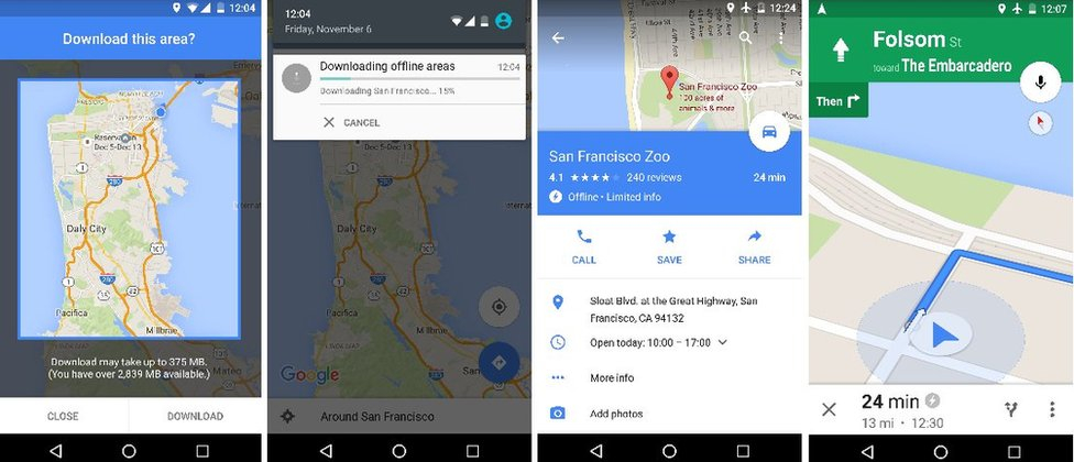 Google Maps Gets Offline Search And Directions BBC News Google Maps Gets Offline Search And Directions BBC News