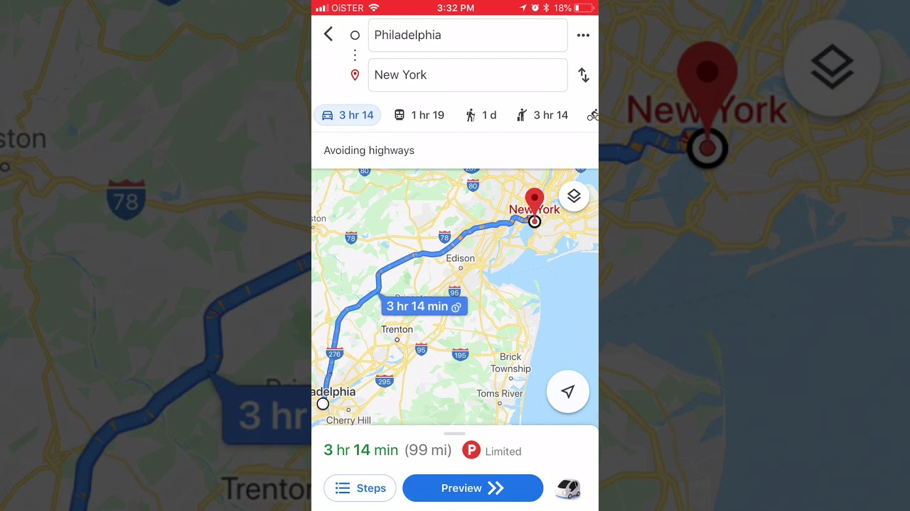 How To AVOID HIGHWAYS On GOOGLE MAPS IPhone YouTube