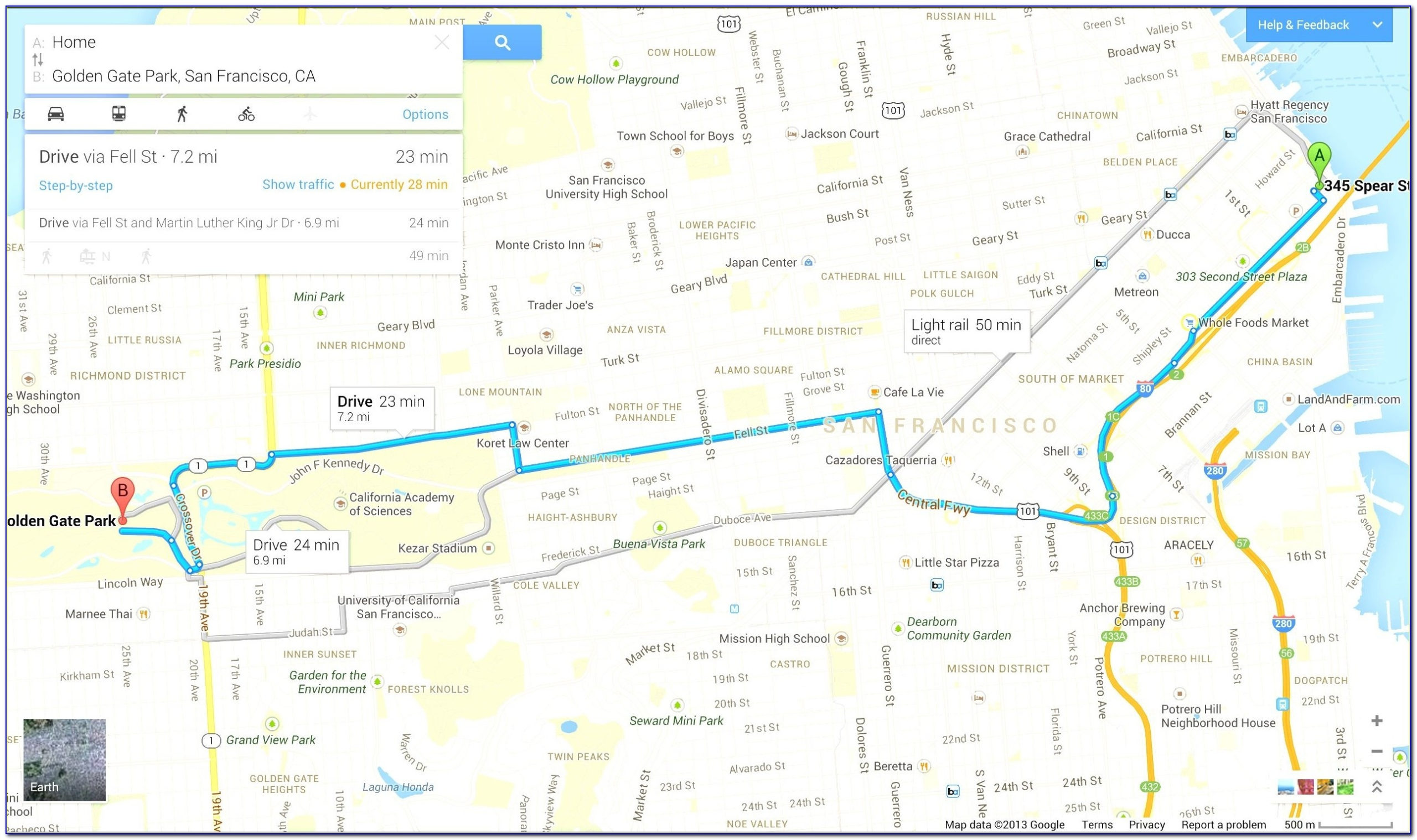 How To Get Driving Directions And More From Google Maps How To Get Driving Directions And More From Google Maps