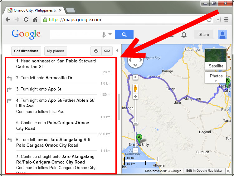 How To Get Driving Directions In Google Maps 4 Steps How To Get Driving Directions In Google Maps 4 Steps