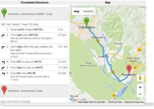 Learn How To Display The Driving Directions Between 2 