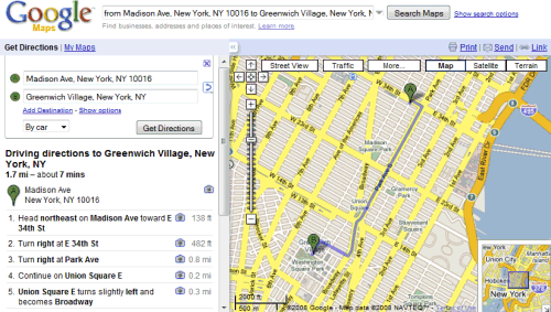 More Options For Printing Directions In Google Maps More Options For Printing Directions In Google Maps