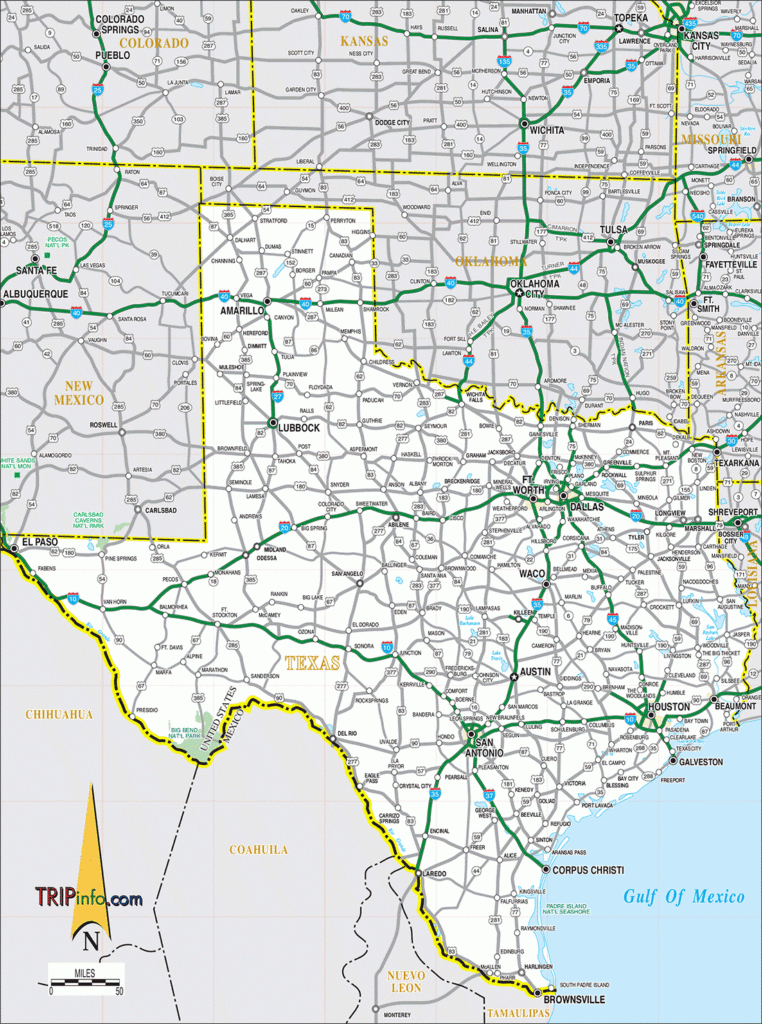 Texas Map ToursMaps