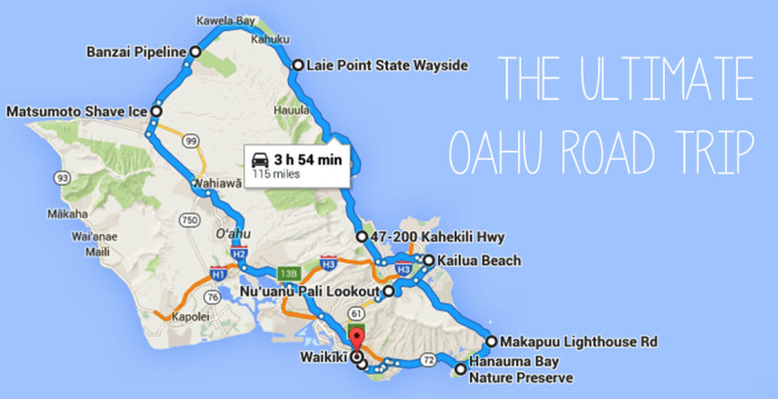 The Ultimate Oahu Road Trip The Ultimate Oahu Road Trip