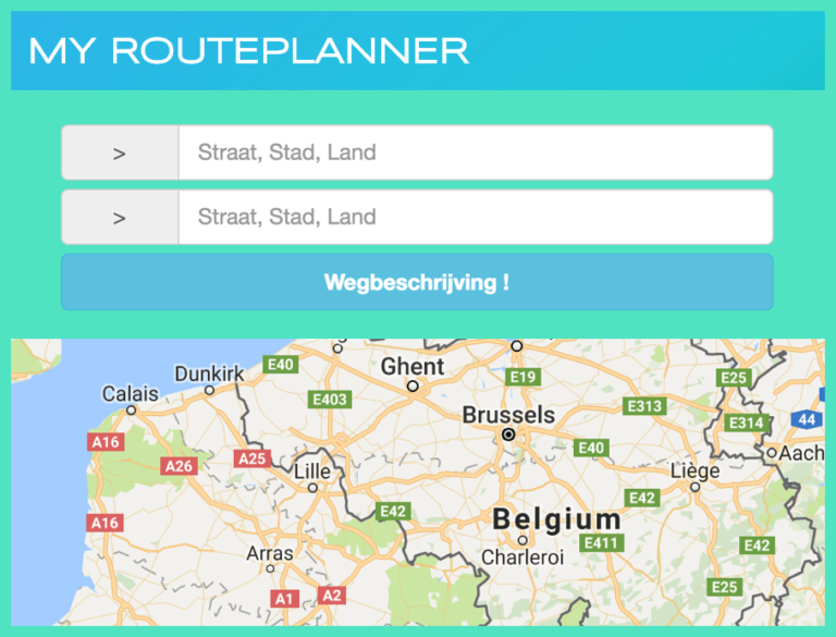 User Guide For My Routeplanner Your Easy To Use Driving