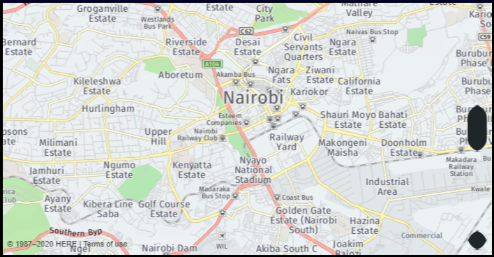 What Is The Distance From Nairobi Kenya To Kisumu Kenya 
