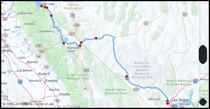 What Is The Drive Distance From Las Vegas United States To 