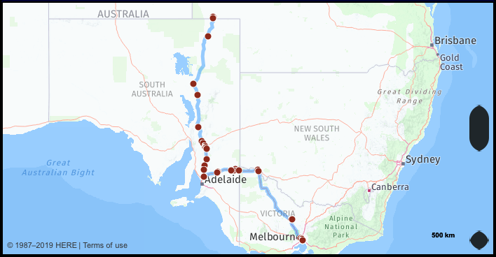 What Is The Driving Distance From Melbourne Australia To 