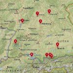 10 Top Destinations In Southern Germany with Map Photos