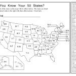 13 Best Images Of Fifty States Worksheets Blank