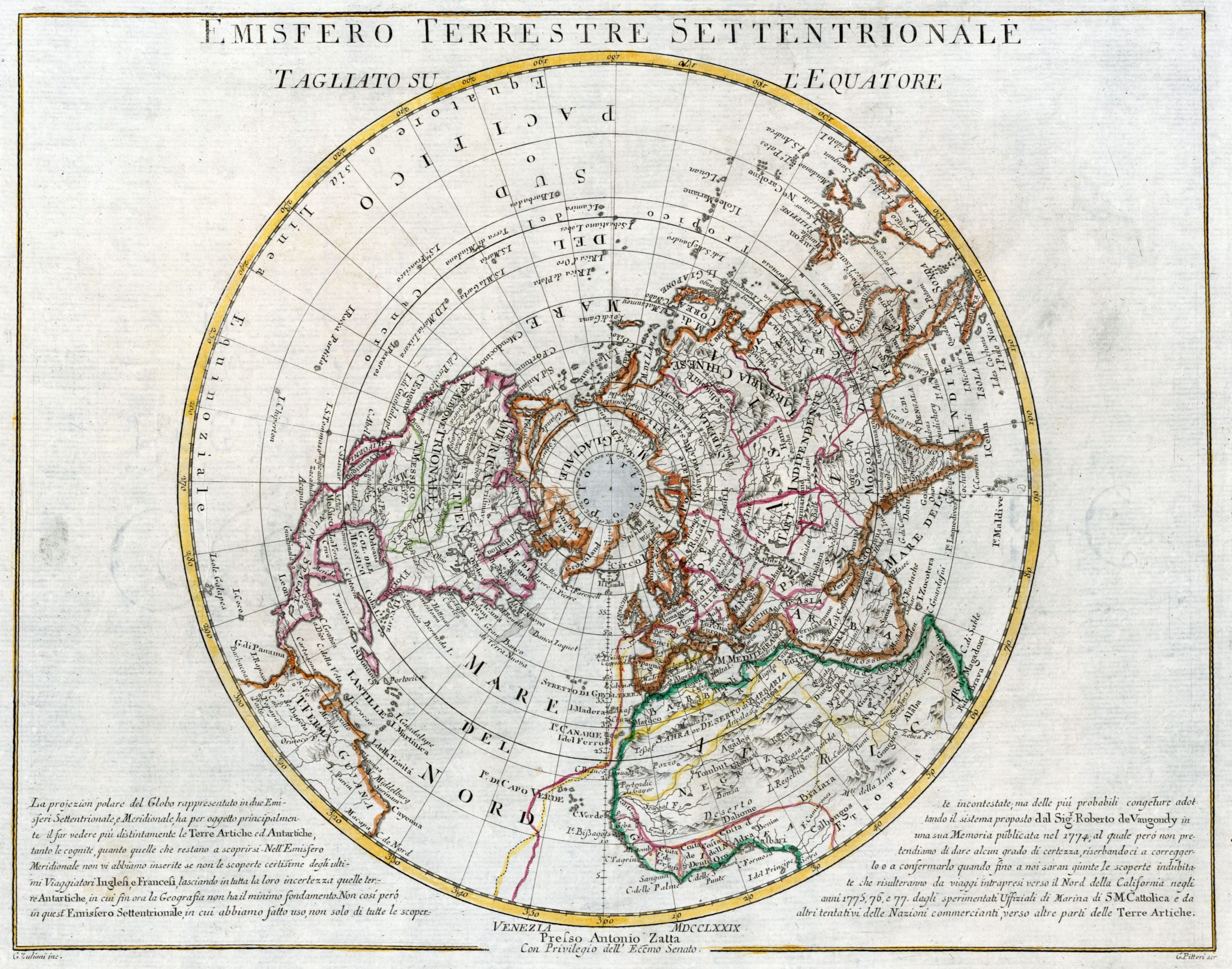 1799 Map Of The Northern Hemisphere In 2020 Old Maps 