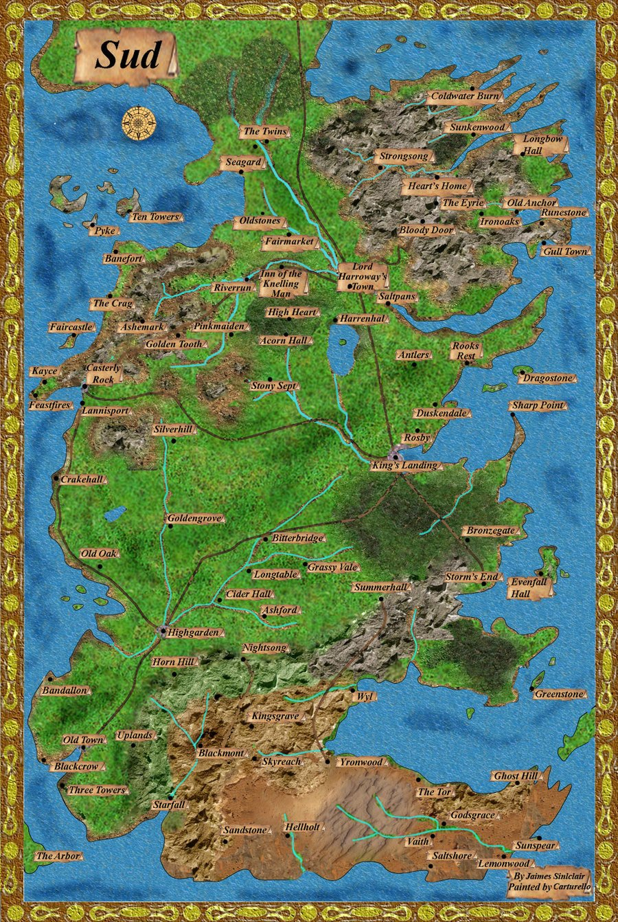  46 Map Of Westeros Wallpaper On WallpaperSafari