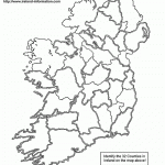Blank Map Ireland Counties Blank Map Counties Of Ireland