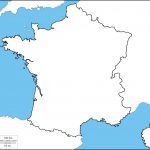 Blank Map Of France Physical Map Of France Blank