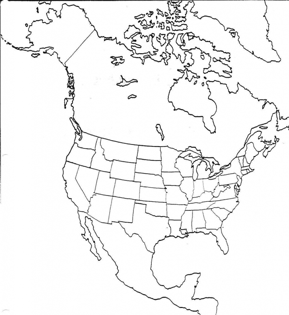 Blank Map Of North America Printable Printable Maps Blank Map Of North America Printable Printable Maps