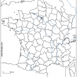 Blank Outline Maps Of France With Regard To Map Of France