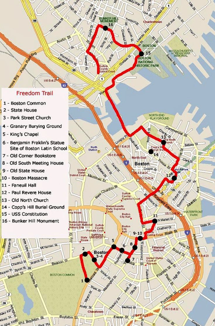 Boston Freedom Trail Freedom Trail Boston Boston 