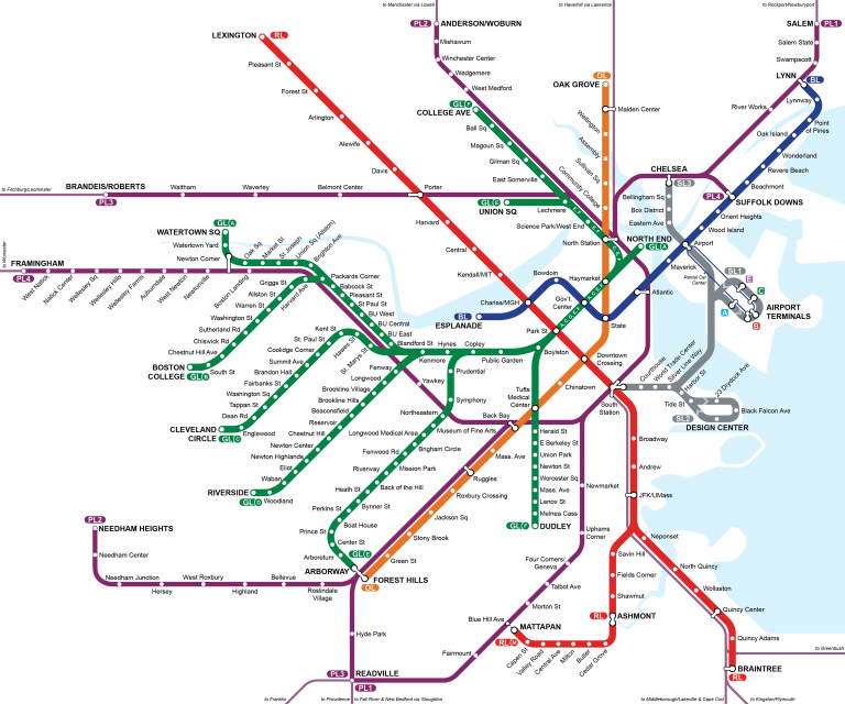 Boston T Map Pinotglobal