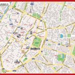 Brussels Attractions Map PDF FREE Printable Tourist Map