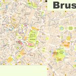 Brussels Tourist Map
