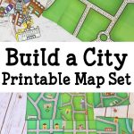 Build A City Map Printable Geography Set Geography