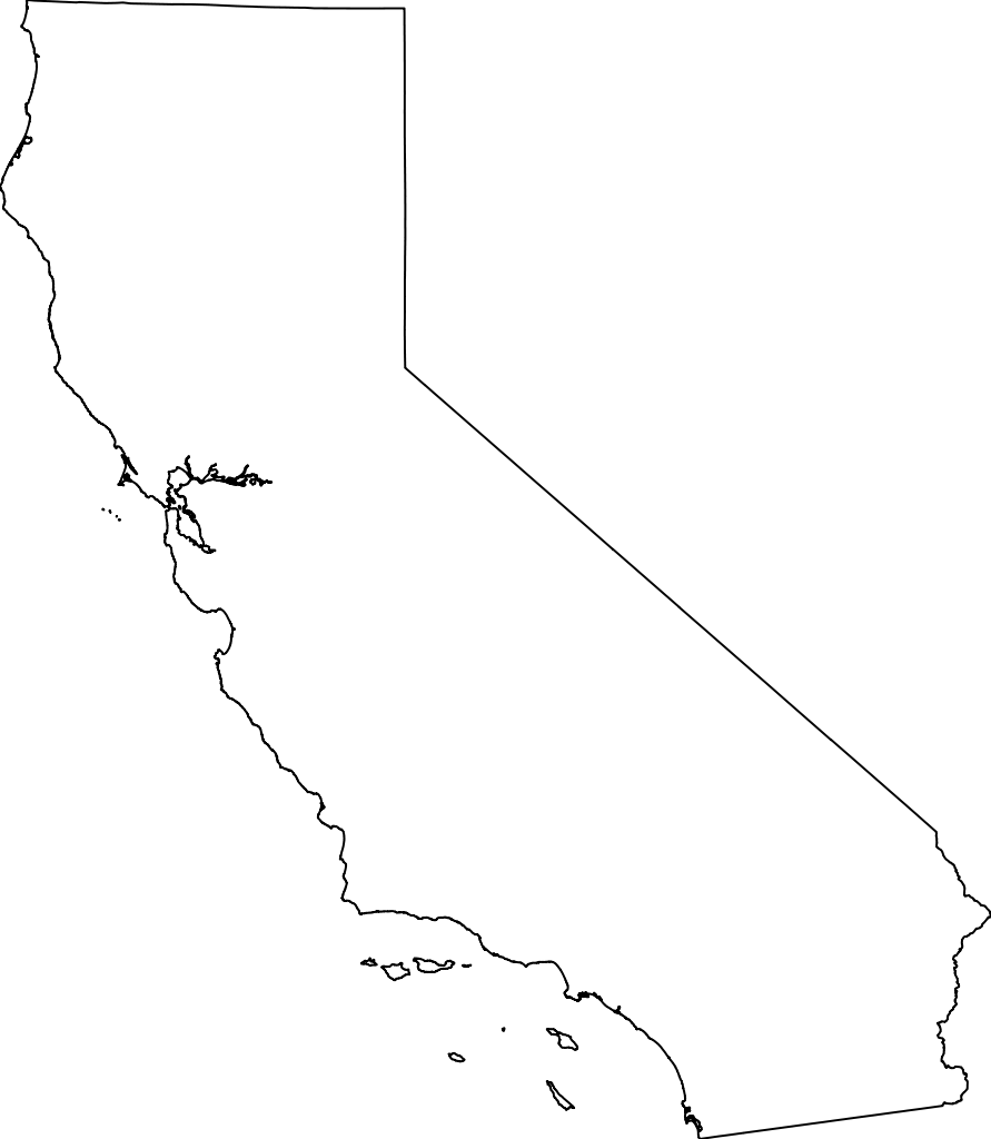 California Map Coloring Page Coloring Home