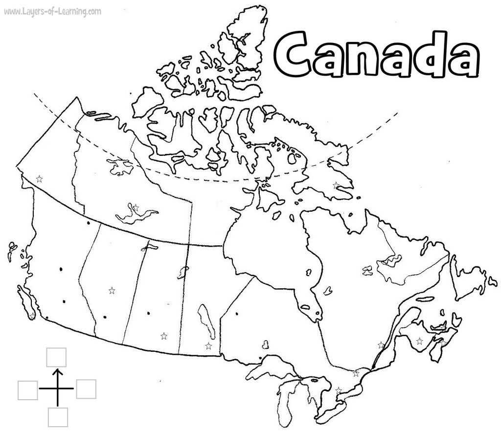 Canada Printable Map Canada Map Printable Maps Canada 