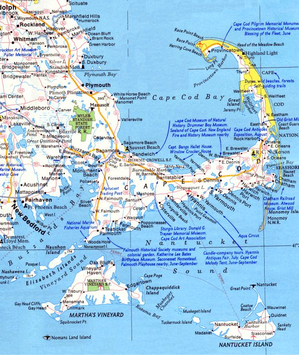 Cape Cod Bay Beaches Map Cape Cod Cape Cod Vacation 