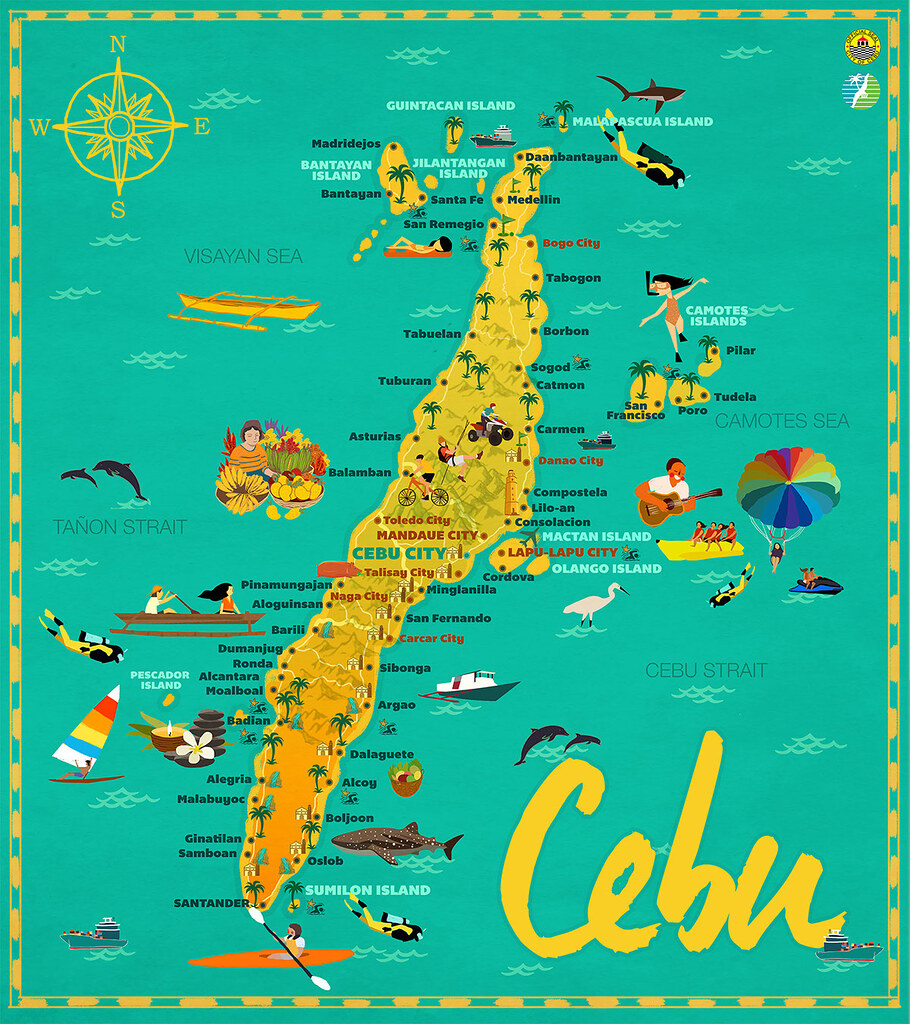 Cebu CIty Tourism Map 2 Jul Finch Flickr