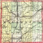 City Map Kalamazoo County Michigan