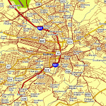 City Map Of Roanoke