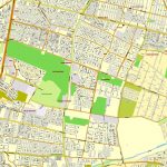 City Map Santiago Chile Vector Urban Plan Adobe