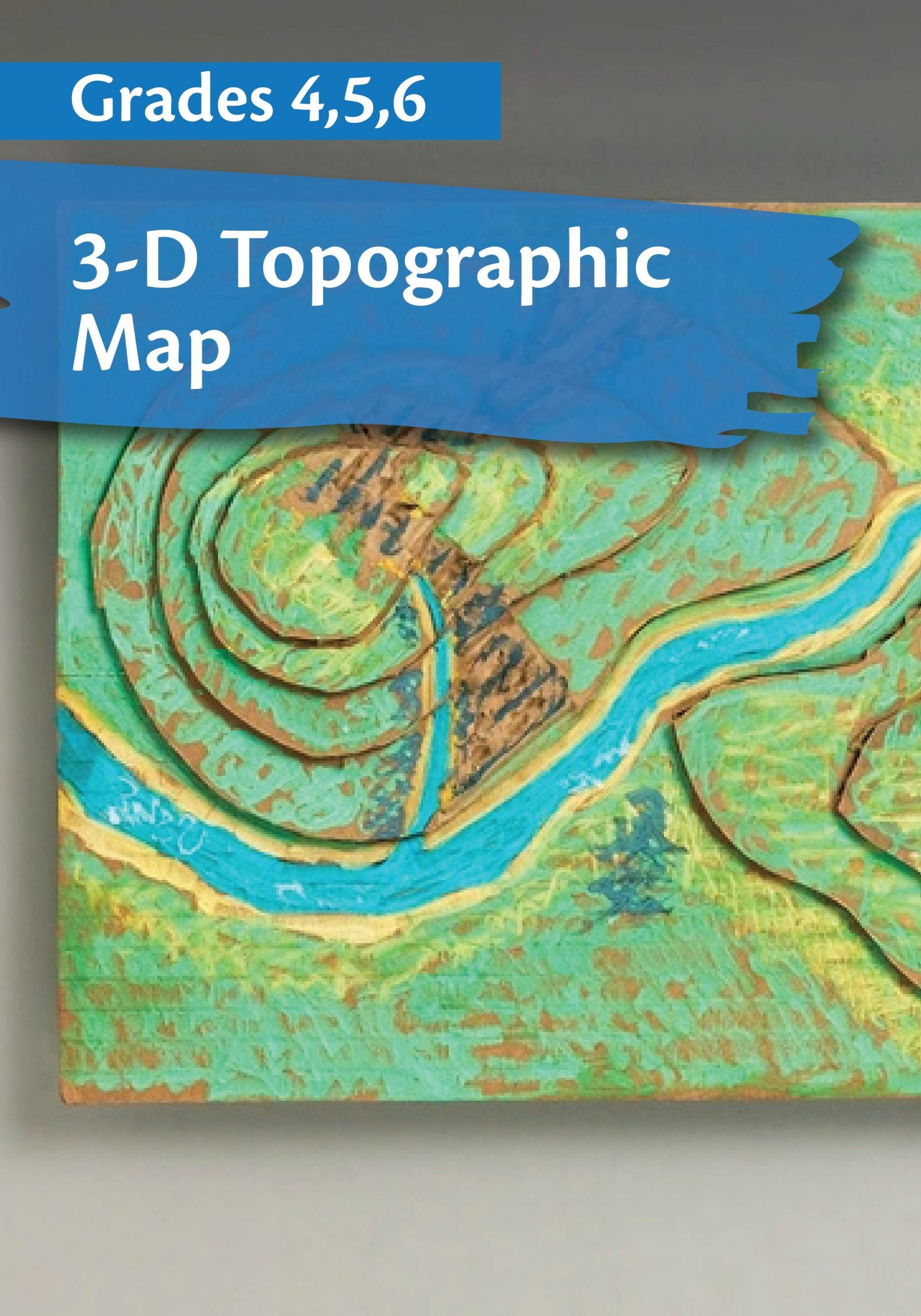 Contour Maps On Crayola Map Activities Topographic 