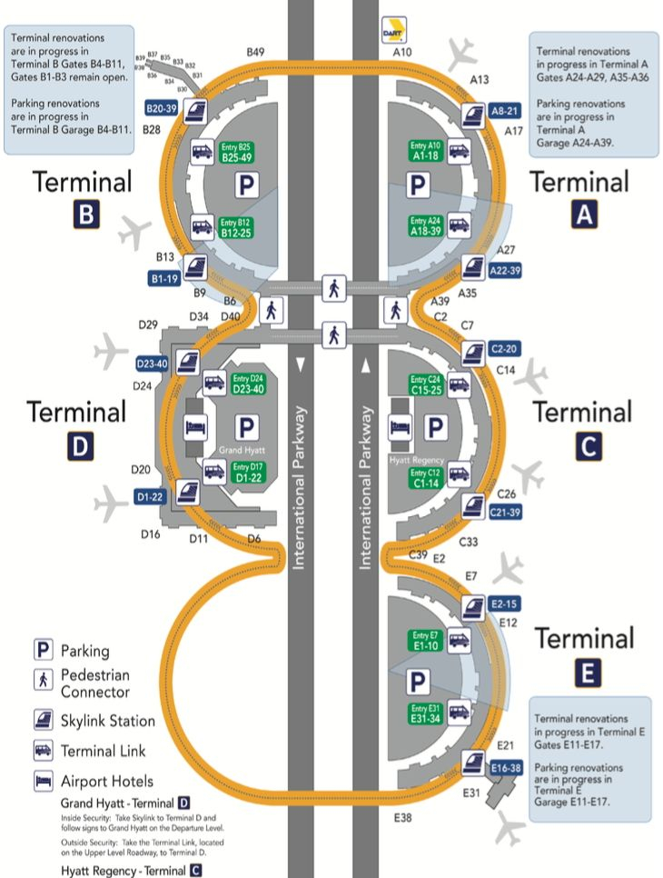 Dallas Ft Worth DFW Weninchina Dfw Airport 