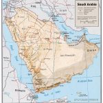 Detailed Administrative Map Of Saudi Arabia Saudi Arabia