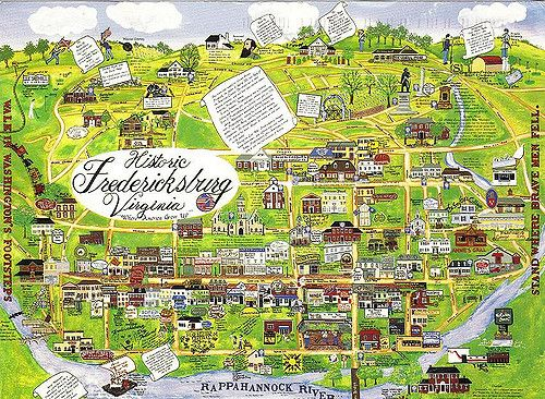 Downtown Fredericksburg Va Map Let s Explore All US Map 