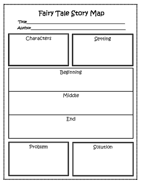 Fairy Tale Story Map By Miss Librarian Teachers Pay Teachers