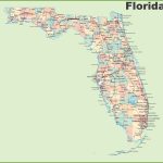 Florida State Map With Major Cities And Travel Information