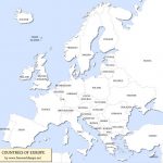 Free PDF Maps Of Europe
