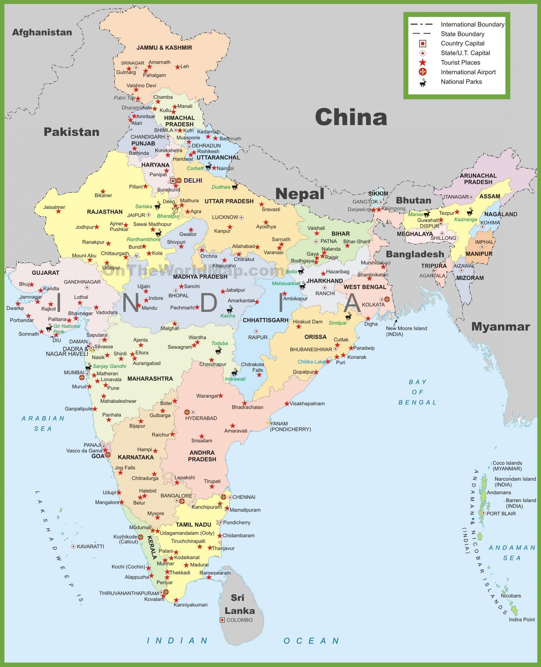 Free Photo India Map Atlas Bangladesh Chennai Free 