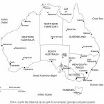 Free Printable Map Of Australia Printable Maps