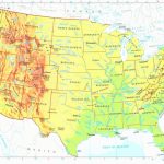 Free Printable Maps Of The United States Physical Map Of