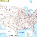 Free Printable Road Map Of The United States Printable