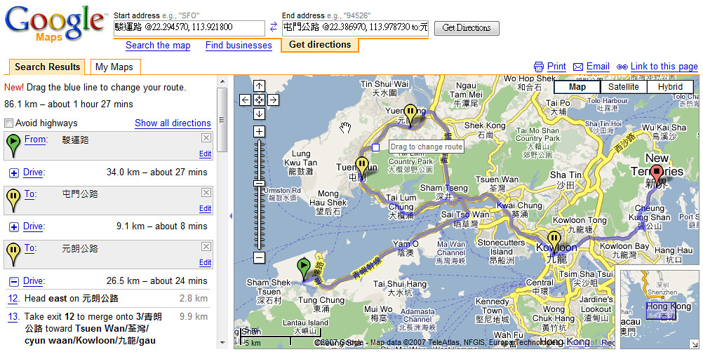 Google Maps Driving Directions Tanjun Flickr