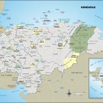 Honduras Map A Map Of Honduras Central America Americas