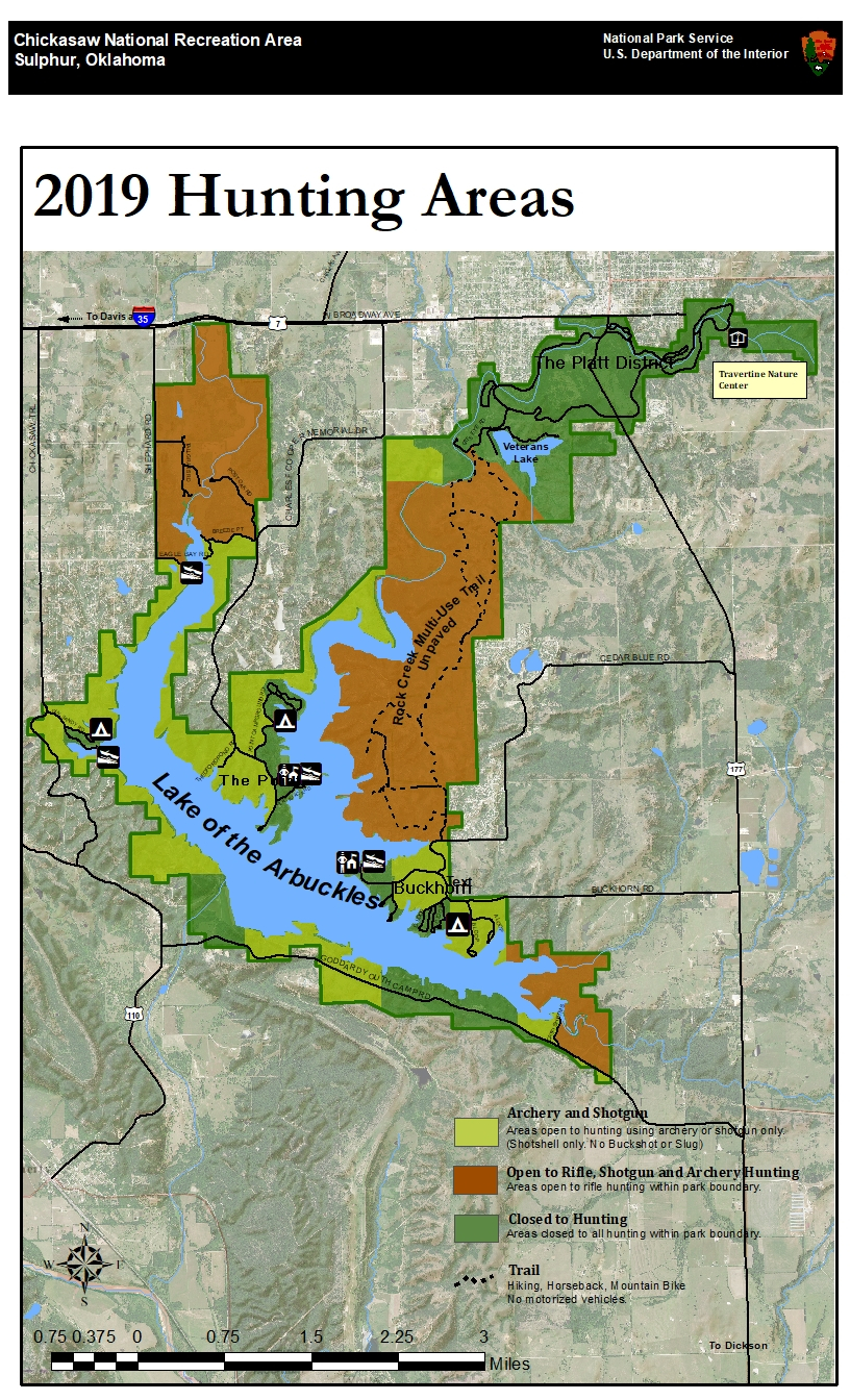 Hunting Chickasaw National Recreation Area U S 