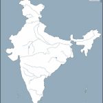 India River Map Outline India River Outline Map