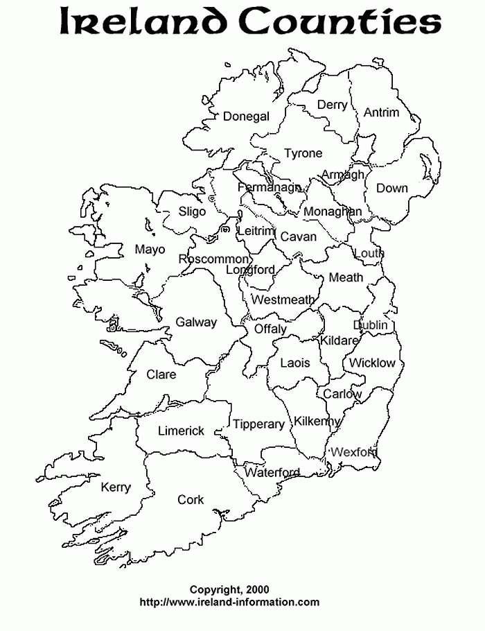 Ireland Map Drawing At GetDrawings Free Download