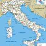 Italy Road Map Road Map Of Italy Detailed Southern