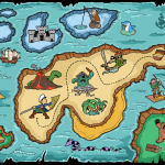 Kal z Kincses T rk p Treasure Maps Pirate Treasure Maps